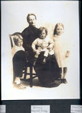 Great grandmother Margaret Fox with grandchildren