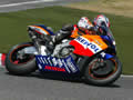 Rossi on the 2002 Honda