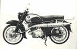 CS71 'Dream Sports' of 1958. Engine was basically 
            C71, but had 20 bhp at 8400 rpm, 2 bhp more than the C71